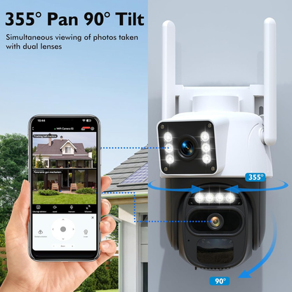 2K Solar Dual-Lens Cameras