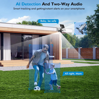 2K Solar Dual-Lens Cameras